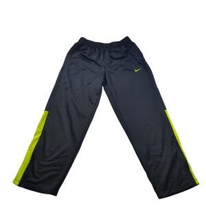 Vtg Nike Dri Fit Mens Jogger Pants black Athletic Gym Workout XL RARE 512915-077